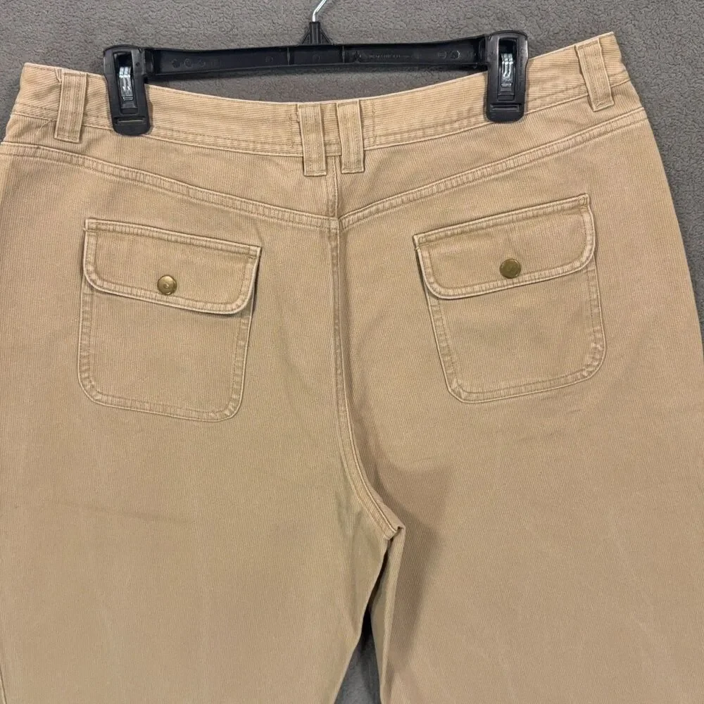 Route 66 Women's Size 16 Pants Lot 2 Pair Khaki Brown Straight Leg Cotton Casual - Picture 8 of 16